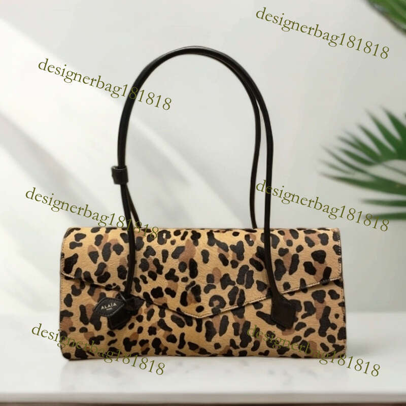 designer bag tote bag Fashion Handbag for Women Leopard Print Baguette Niche Underarm Shoulder Spotted Dachshund Bag High-Quality Texture
