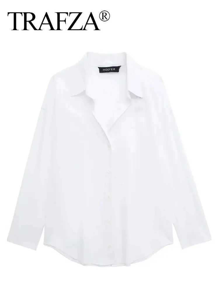 HH Summer Womens Elegant Long Sleeve Lapel Blouses Casual Vneck Single Breasted Loose Shirt Office Lady Commuter Tops J251017