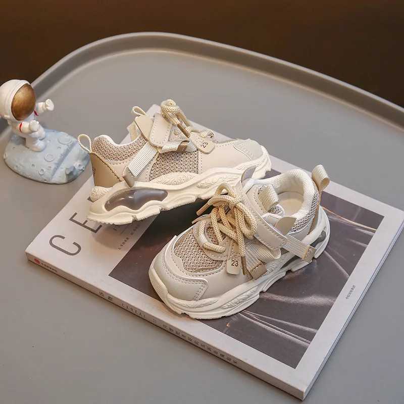 Spring Autumn New Unisex Kids Sports Shoes Dad Shoes for Toddlers Trendy Girls Running Shoes Stylish SneakersT251017