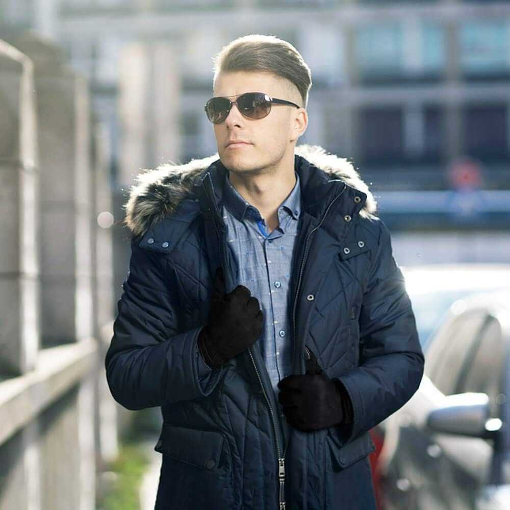 Waterproof Winter Gloves for Men Women Touchscreen Antislip Heated Glove Thermal Gifts for Dad Z251017