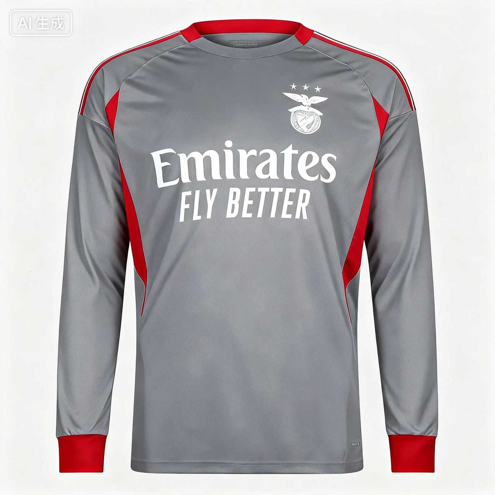 Benfica Portugal home mens Tshirt breathable quick drying Tshirt training Tshirt novelty for 2025 Z251017