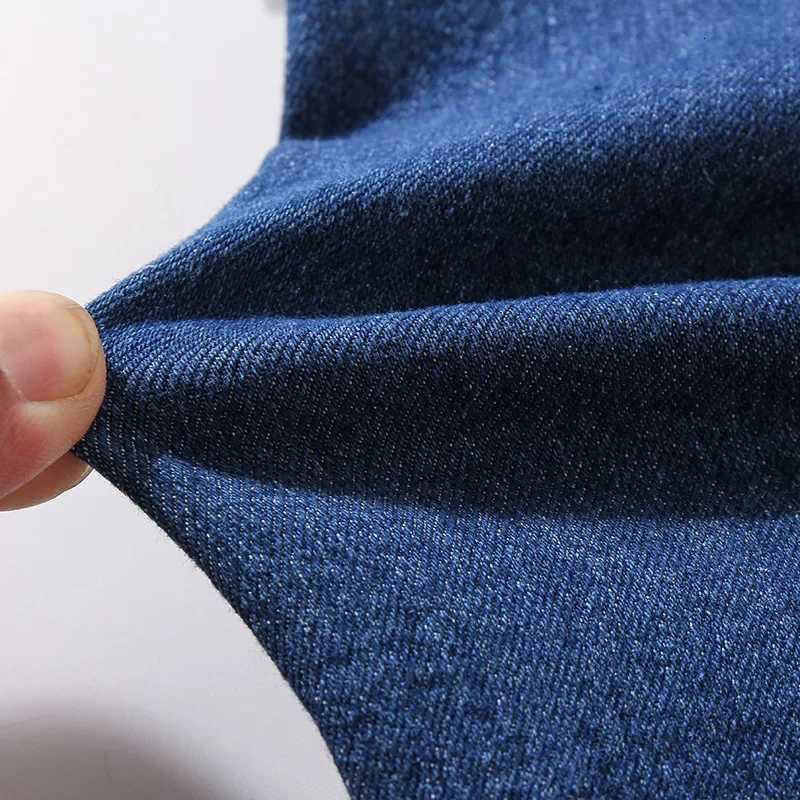 Girls Winter Pants Thick Warm Jeans Baby 28 Year Casual Long Pants Elastic Waist Trousers Kids Cartoon Cat Lovely Outdoor PantsT251017