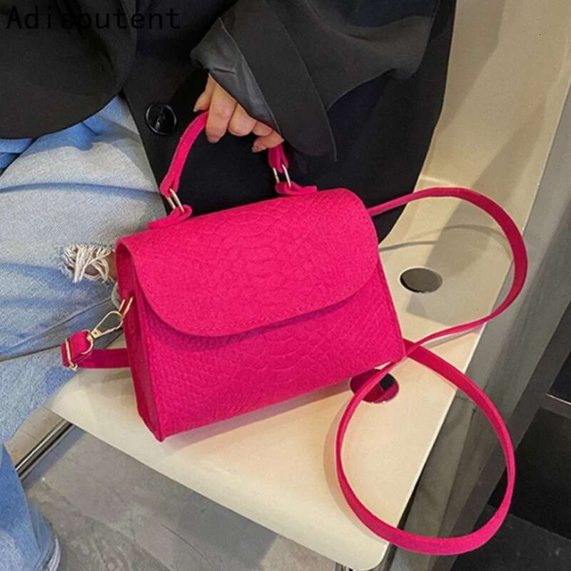 Retro For Women Trend Designer Square Crossbody Female Totes Shoulder Handbags Ladies Tote Bags