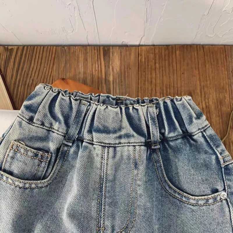 Spring Autumn Toddler Boys Denim Pants Cotton Animepattern Babys Boys Jeans Casual Loose Elastic Waist Trousers For Children BoyT251017