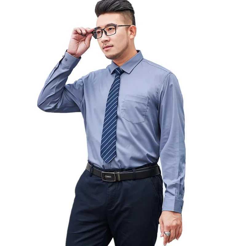 Black Mens Square Collar Single Breasted Long Sleeve Shirt Wedding Party Business Shirts Blue Grey White Camisa Men Chemise J251017
