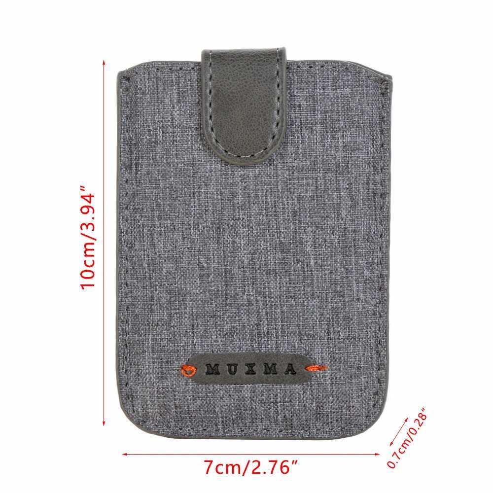 New Anti Rfid Blocking 5 Pull Credit Card Holder Cell Phone Wallet Reader Lock Bank Card Holder Id Card Wallet PU leatherW251017