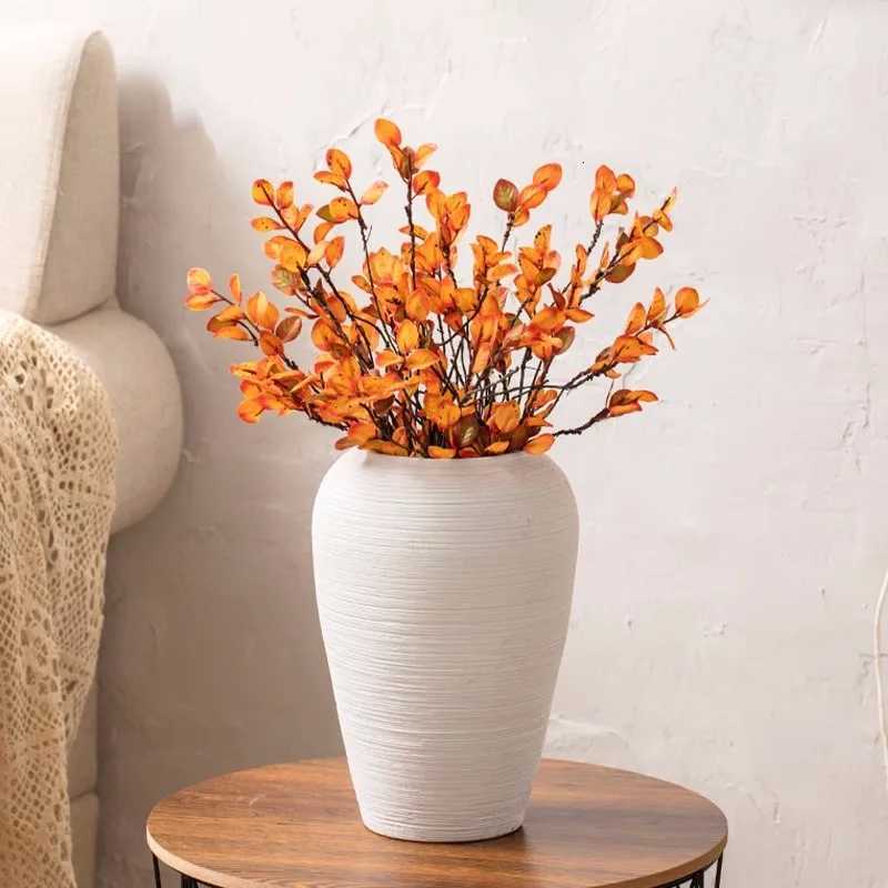 JingdezhenMinimst Countertop Combination Set Creative Japanese Dried Flowers Hydroponic Vase Home Ornament Solid Color C251017