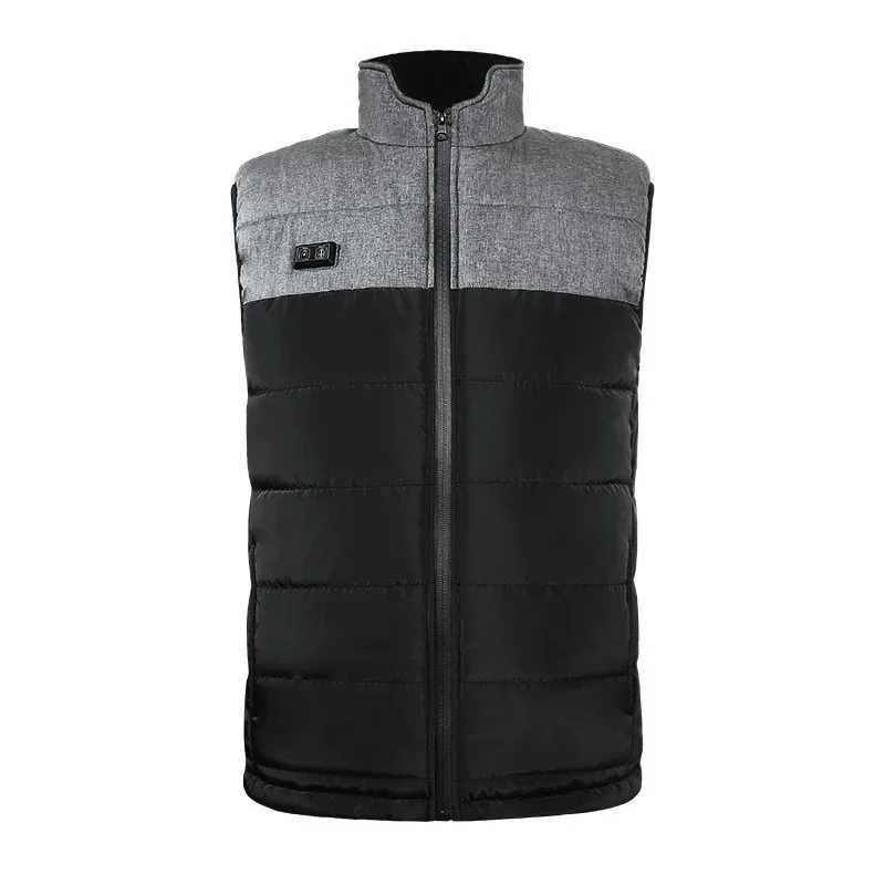 Heated Vest Hot Sale Of The Season New Electric Heating Mens And Womens Dual Control Slim Fit USB Heating Jacket Casual Style H251017