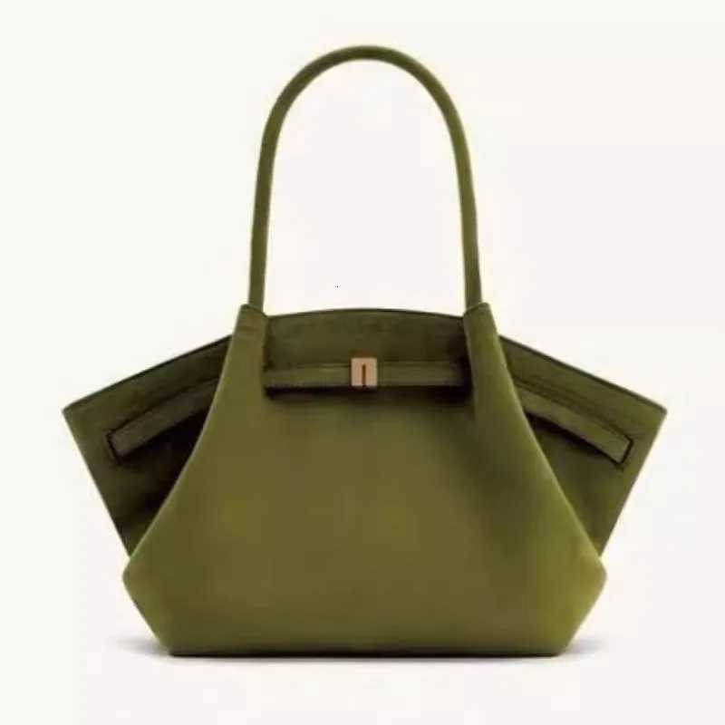 Premium Cmuter Large Capacity Handbag Wens 2025 AutumnWinter New Suede Shoder Tote1 D251017