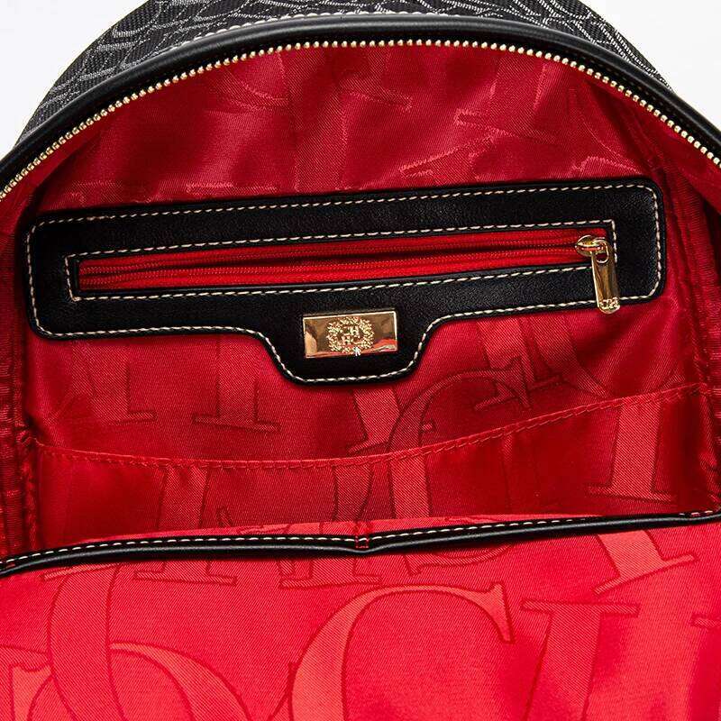 HC Brand 2024 Spring Commuter Campus Men's and Women's Jacquard Silk Screen Backpack