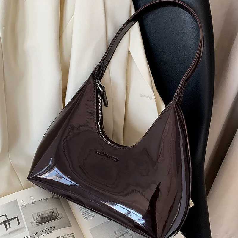 Wens Shoder Bag Y2k Handbags Luxury Design Half Mo Handbag Fi Small Crescent Underarm Bags Purse 1 D2510171