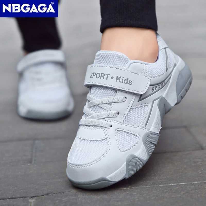 White Breathable Children Walking Shoes Summer Mesh Casual Sneaker for Kids Boys Outdoor Sport Tennis AntiSlipT251017
