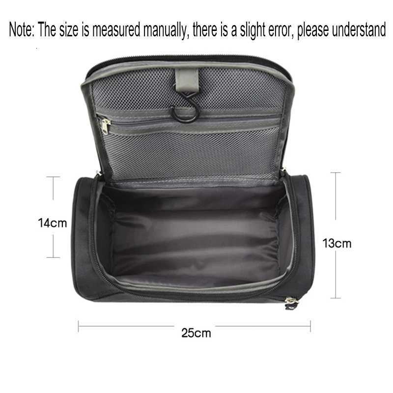 1pcs Makeup bag trip portable waterproof hook wash bag mens makeup bag portable travel storage finishing bag Cosmetic Bag W251017
