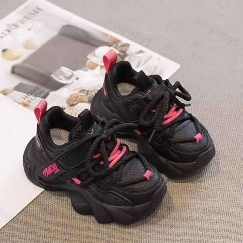 Autumn Girls Sneakers 2025 Fashion New Soft Comfortable Children Casual Shoes Nonslip Thick Soled Outdoor Kids Sports ShoesT251017