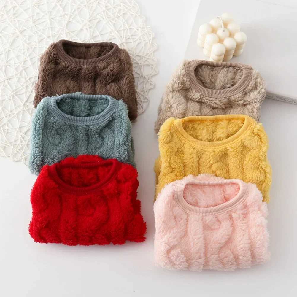 Winter Dog Sweater Warm Plush Puppy Dog Sweaters for Small Medium Dogs Cats Chihuahua Teddy Dog Cat Clothing Pet CostumeW251017