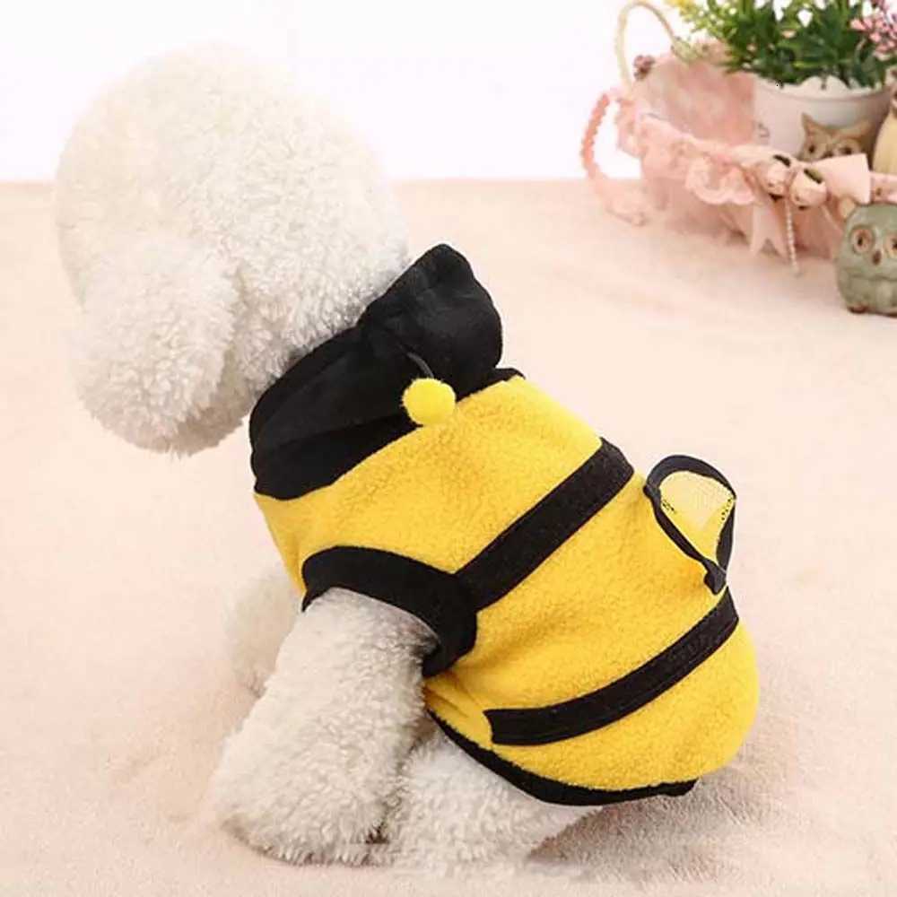 Cute Comfotable Clothing Puppy Bee Cat Pet Clothes Dog Hoodie Costume CoatW251017