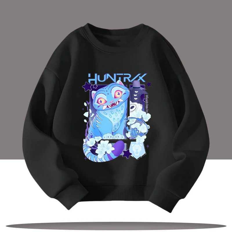 Kpop Demon Hunters New Childrens Roundneck Sports Shirt with Print 312 Years Old Cute Girl Casual Top C251017