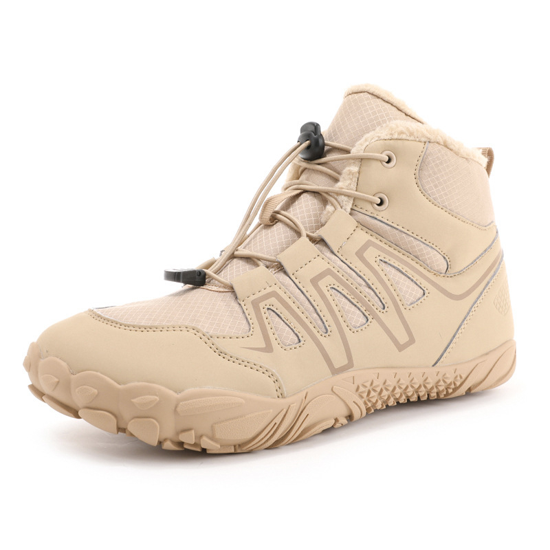 Free shipping designer boots keep warm Winter plush waterproof snow boots provide warmth comfort thick sole for mountain climbing