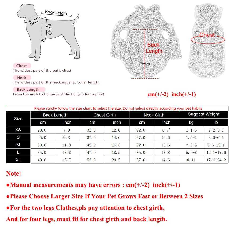 Dog Clothes For Small Medium Dogs Cats Autumn Winter Warm Dog Hooded Clothing Soft Kitten Vest Coat Yorkshire Jacket Pet OutfitsW251017