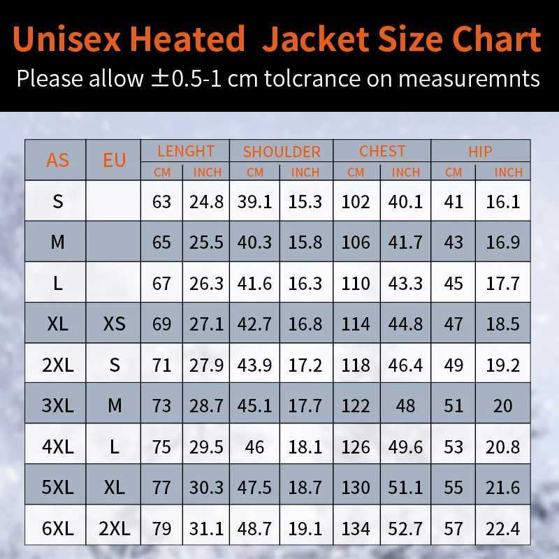 Men's Heated Vest Jacket Heated Winter Women's Heated Jacket Thermal Vest Warmer Outdoor Sports Jacket H251017