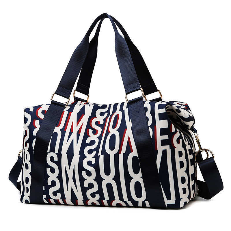 Dry and Wet Separation Gym Bag Lightweight Large Capacity Business Travel Luggage Bag Handheld Fashionable Short Trip Casual Travel Bag