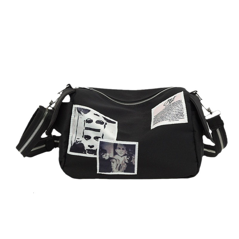 Designer Bag Casual Bag For Women 2025 New Fashion Luxury Bag Large Capacity Wide Shoulder Strap Crossbody Bag Nylon Trendy Lightweight Shoulder Bag