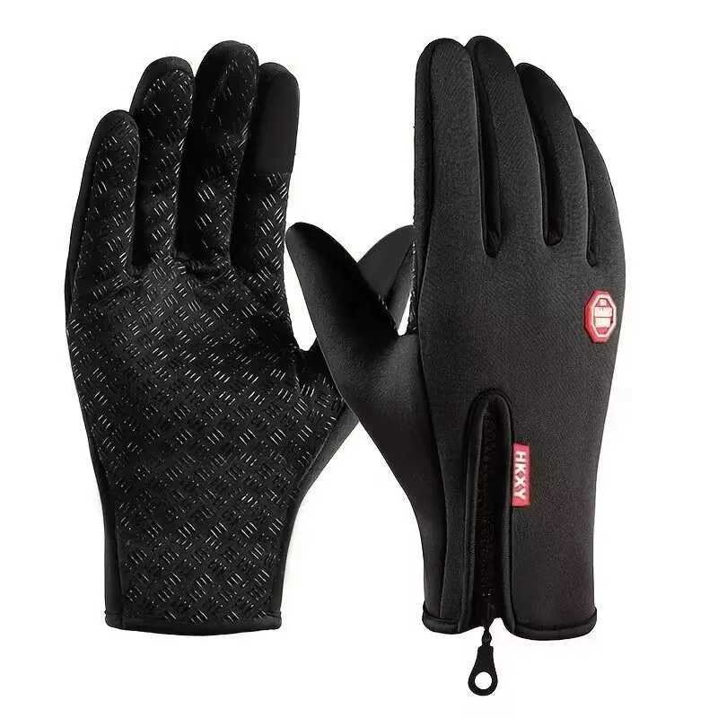 Outdoor Cycling Gloves Bicycles for Warmth and AntiSlip in Autumn and Winter H251017
