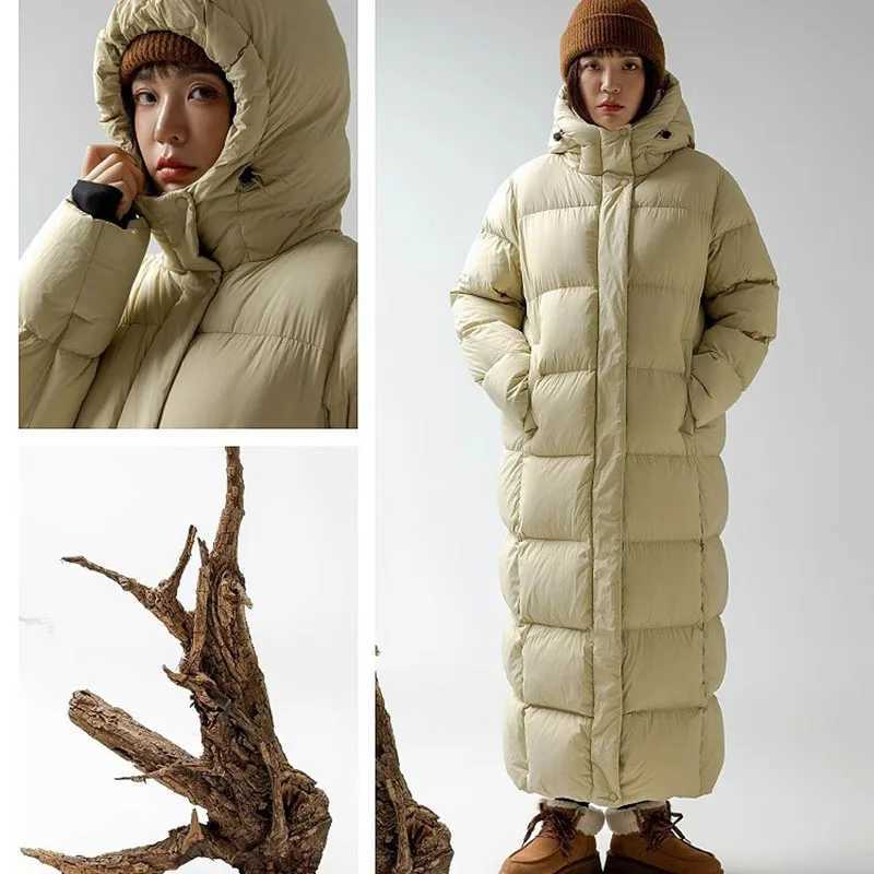 Fashion Warm Hooded Thickening Women Down Jacket 2025 New Winter Down Temperament Women Down Jacket Top H191 W251016