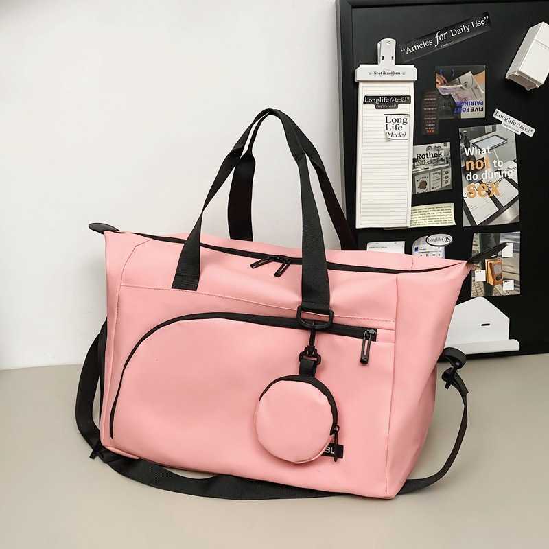 New Sports Travel Bag Multifunctional Luggage Bag with Coin Purse Fashion Handbag Independent Shoe Compartment Gym Bag 250415