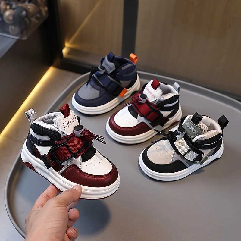 Kids Sneakers Girl Childrens Sports Shoes Child Spring Autumn Boys Casual Board Shoes Velcro Girls Bread Softsoled BabyT251017