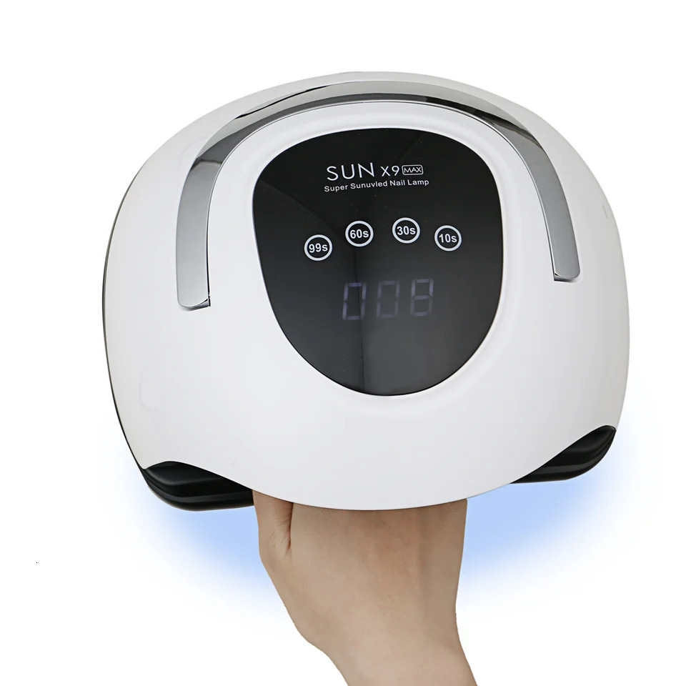 SUNX9 Max UV LED Nail Lamp Nail Dryer 57 LEDs Manicure Lamp Portable Nail Gel Polish Lamp Professional Manicure Machine 251014