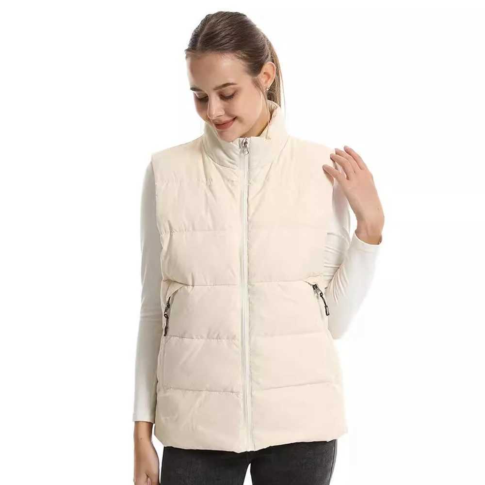 15 Areas Heated Vest Men Women Down Heated Jacket Intelligent USB Electric Heating Thermal Heated Vest Winter Casual Warm Coat H251017