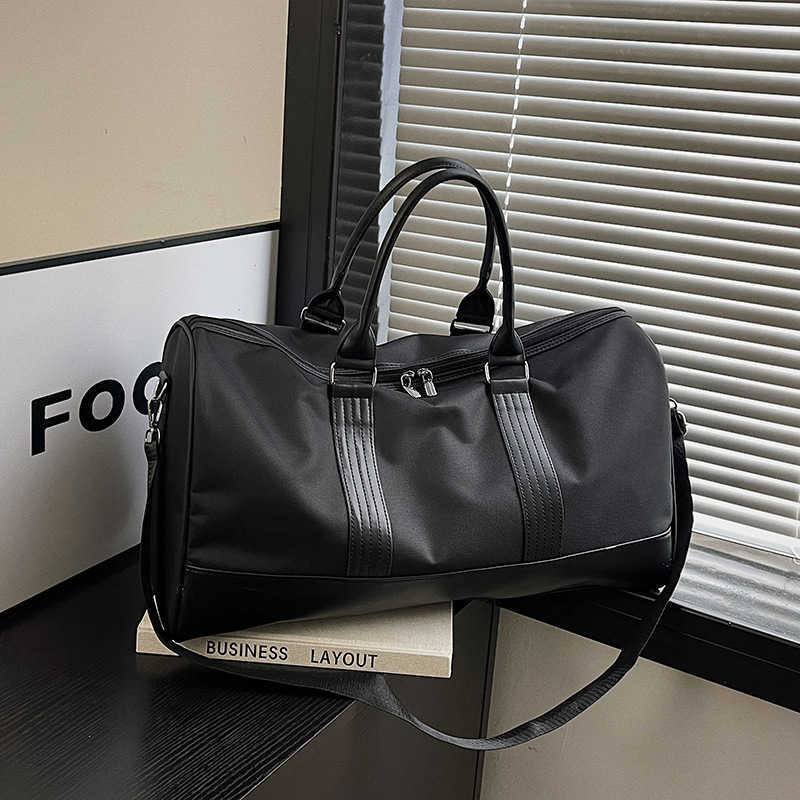 Large Capacity Travel Bag 2025 New Model Business Trip Travel Boarding Luggage Backpack Dry Wet Separation Sports Gym Bag for Men 250415