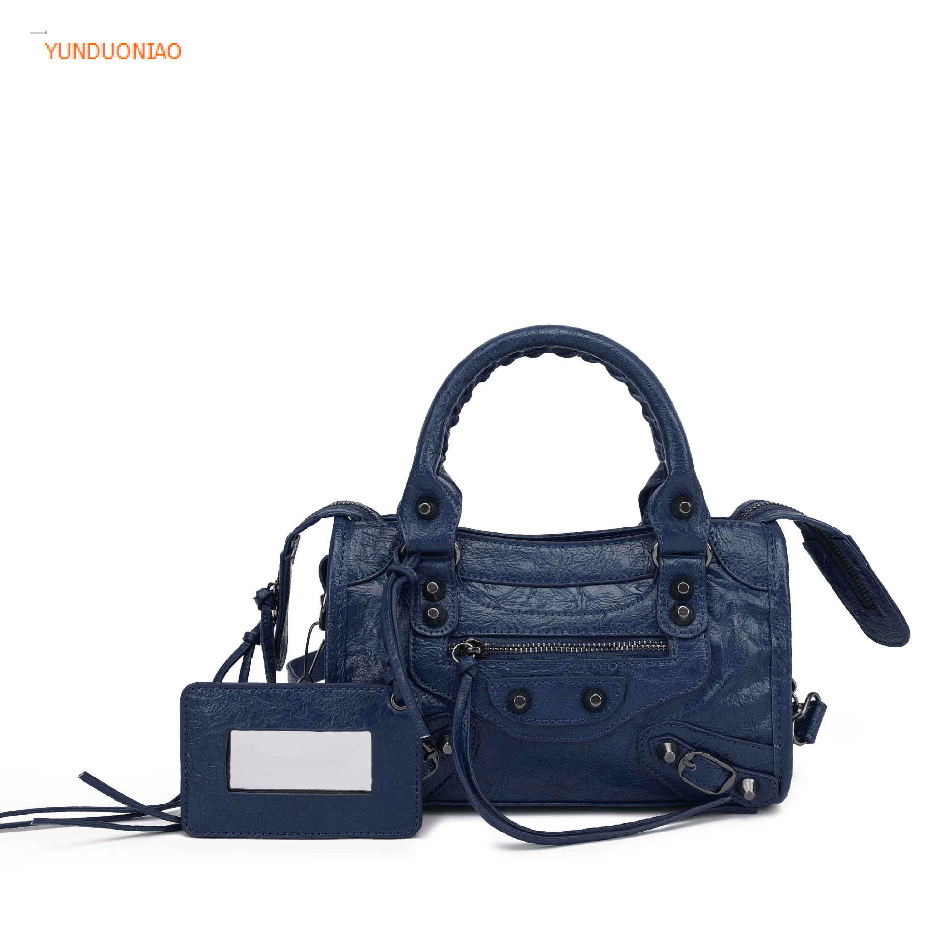 Women's luxury handbag women's crossbody bag mini tassel new autumn and winter designer bag women's motorcycle bag women's shoulde