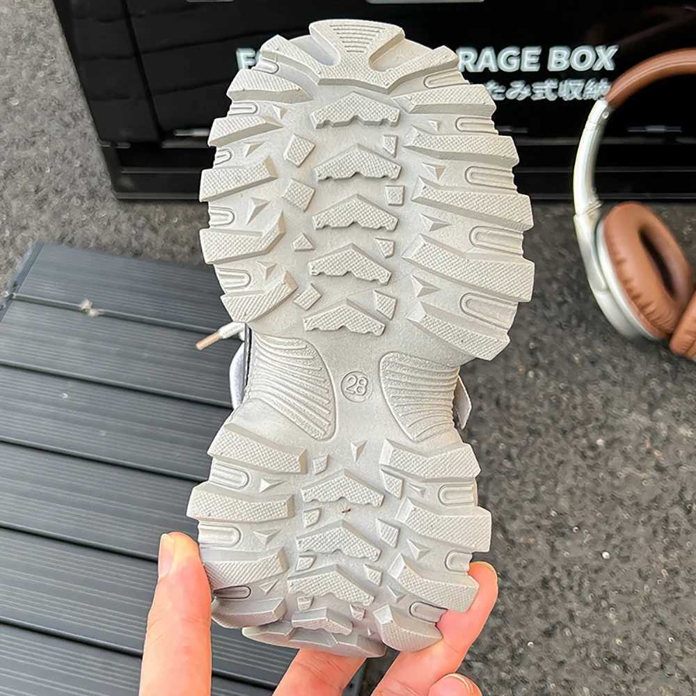 Trend Fashion Teenager Girls Sneakers PU Leather Waterproof Kids Sneakers Softsoled Breathable Childrens Sport ShoesT251017