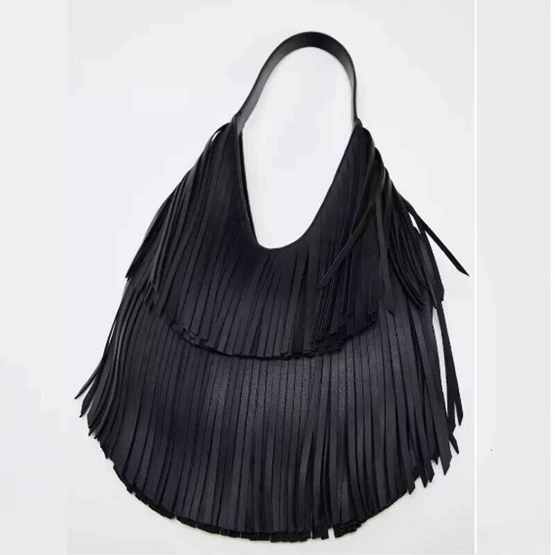 Designer Bags Fashion Crossbody Large Capacity Women Tassels Shoulder Minimalist Fringe Hobo Solid Color For Party Vacation Bag Hot Selling