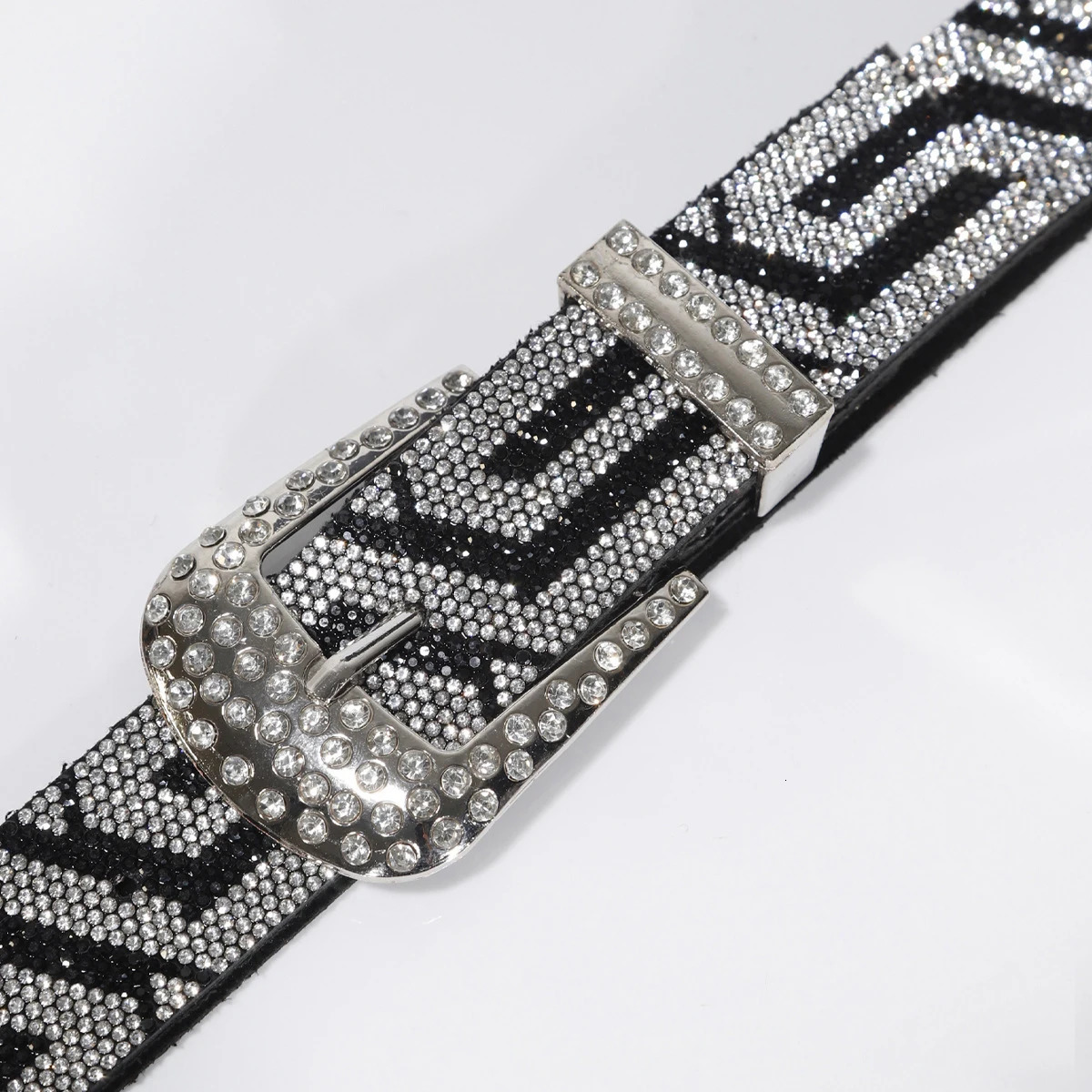 Womens Fashionable Rhinestone Studded Belt Shiny Rivet Mens Belt Street HipHop Punk Rock Style Y2k Belts 251010
