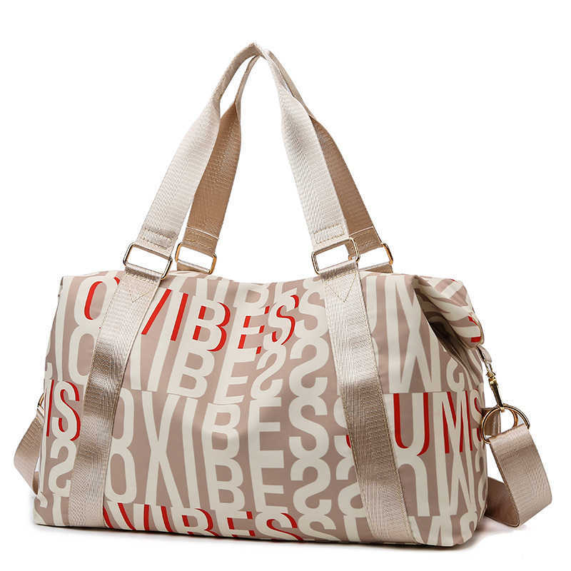 Dry and Wet Separation Gym Bag Lightweight Large Capacity Business Travel Luggage Bag Handheld Fashionable Short Trip Casual Travel Bag