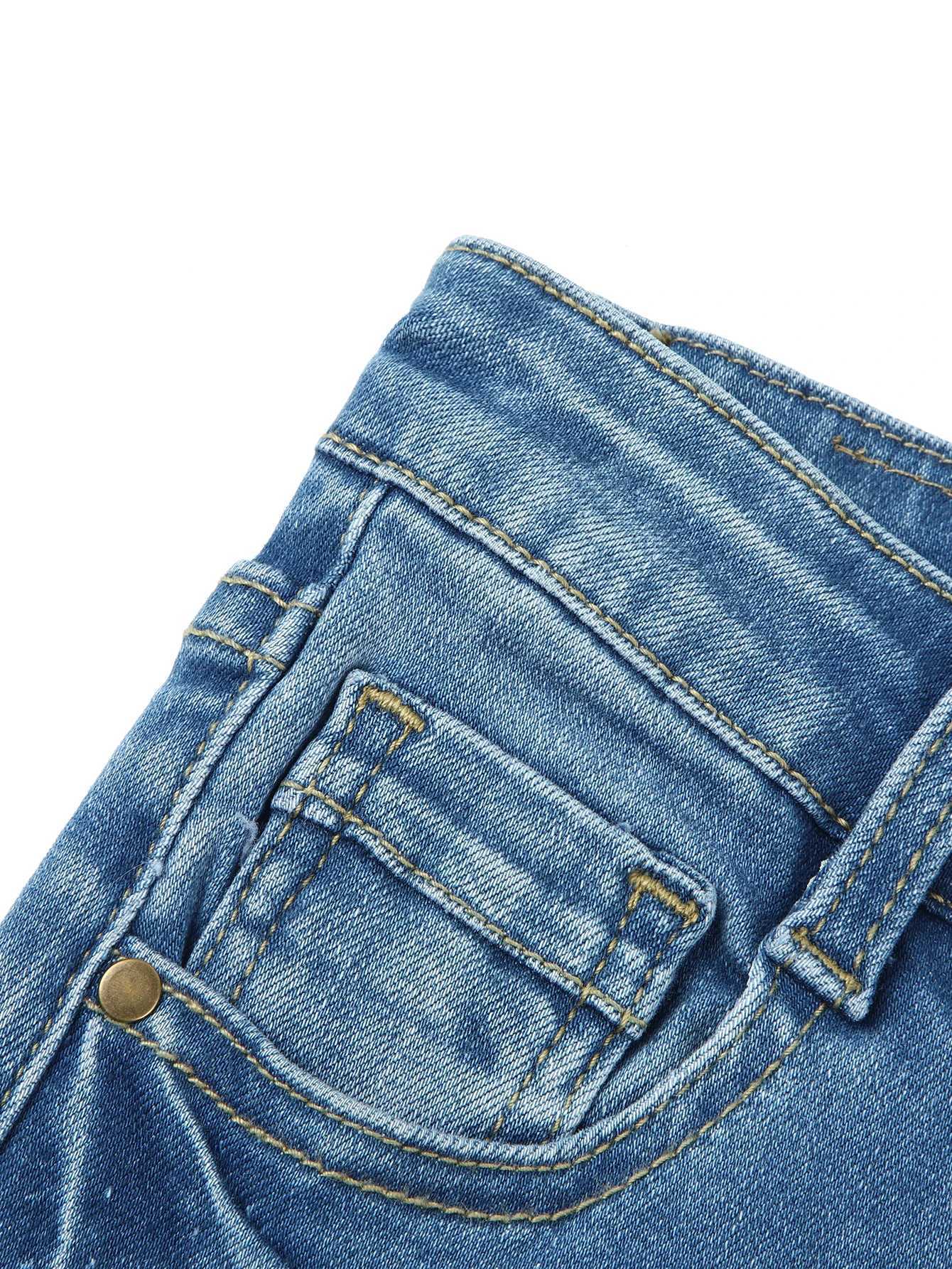 Boys Slim Jeans Classic Comfortable Children Denim Long Pants Fashion Casual TrouserT251017