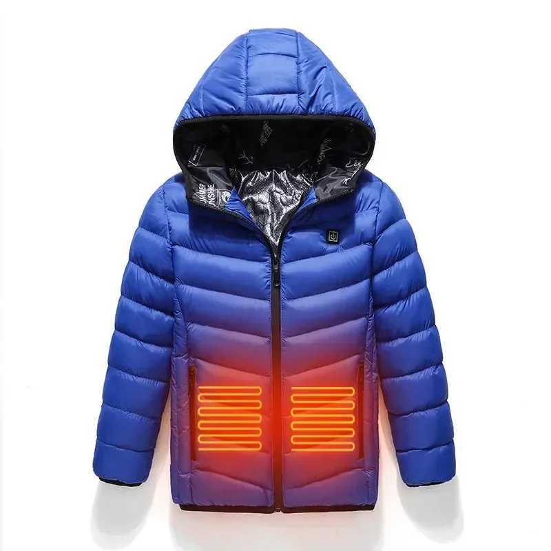 Heated Jacket for Children Men Women USB Charging Jacket Winter Heated Vest Electric Thermal Clothing Kid Washable Hiking Jacket H251017