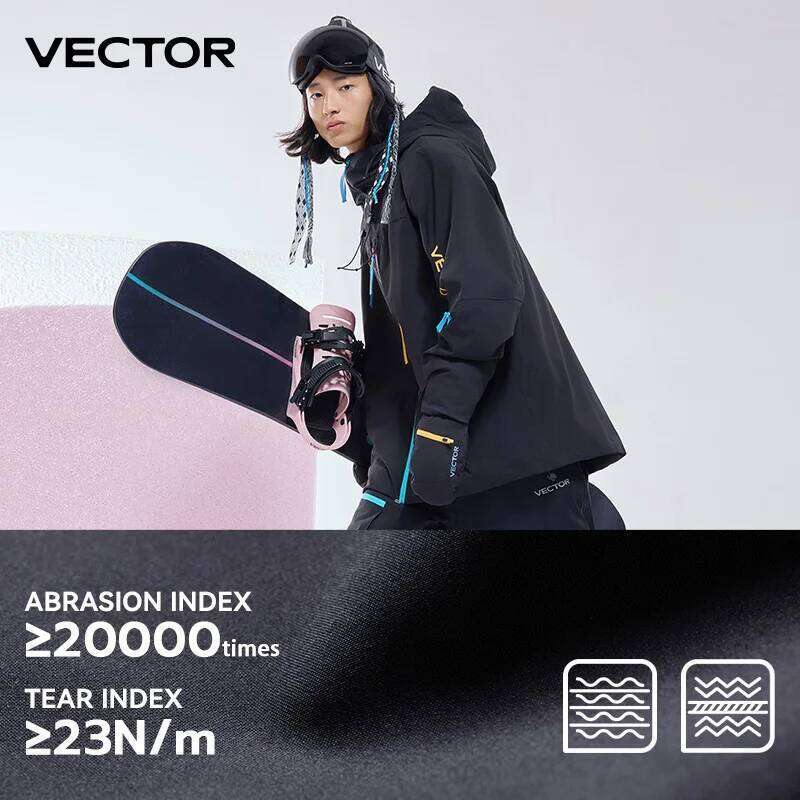 2025 Men Women Cotton Contrast Skiing Top Waterproof And Durable Warm Snowboard Ski Double Single Board Outdoors