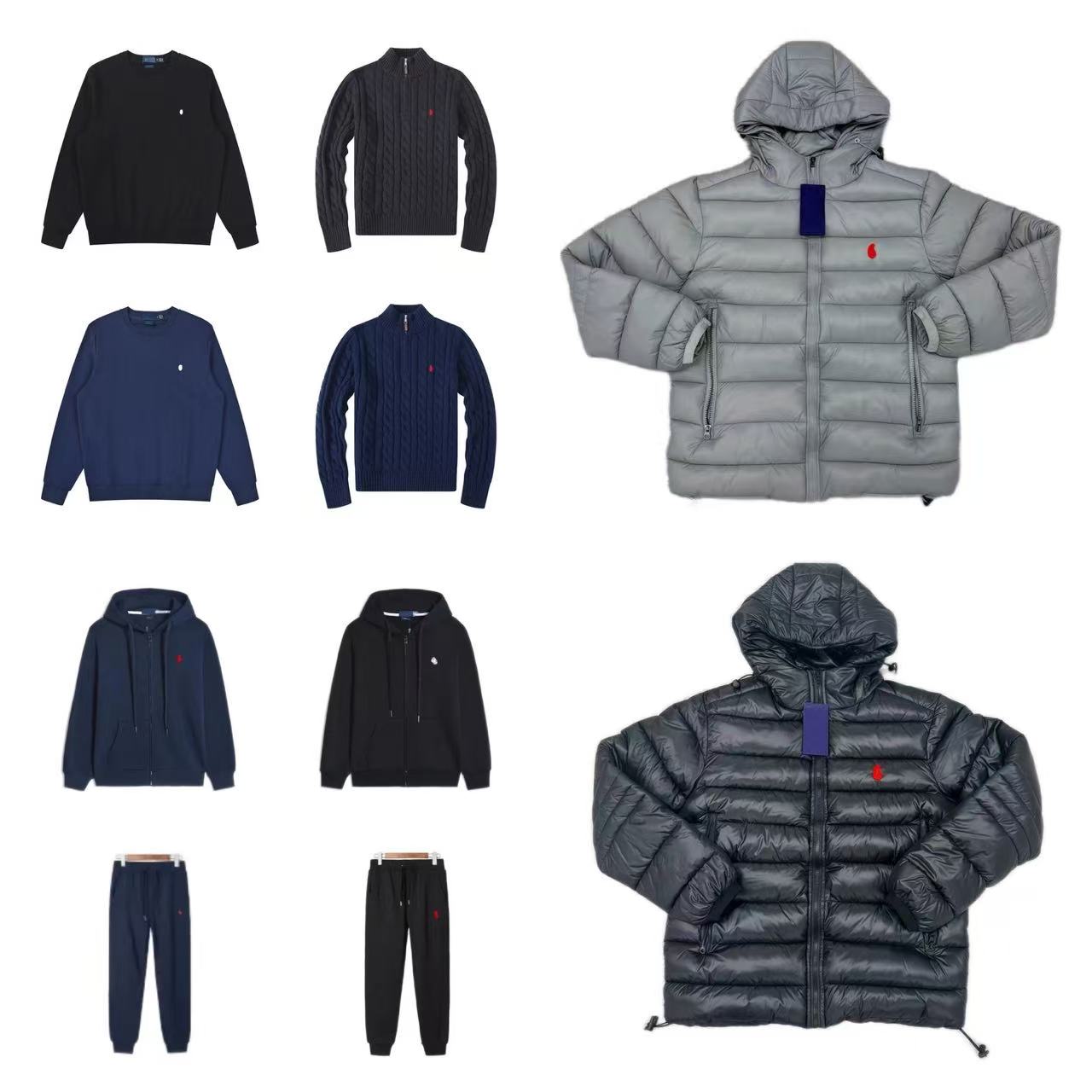 Designer jacket Men'S Embroidery Fashion Logo Male Thickened Popular Clothes Handsome Warm Collar Casual Winter Down Jackets ab