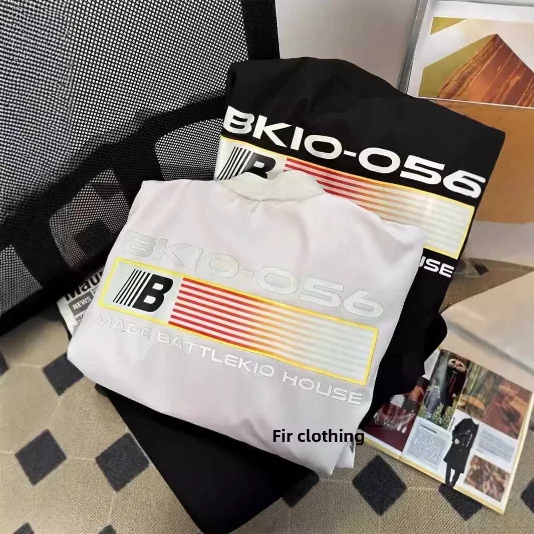 American Retro Oversize Zipper Jacket Mens Spring Hot Sale Of The Season Loose Baseball Flight Suit Jacket round Neck Full Slee J251017