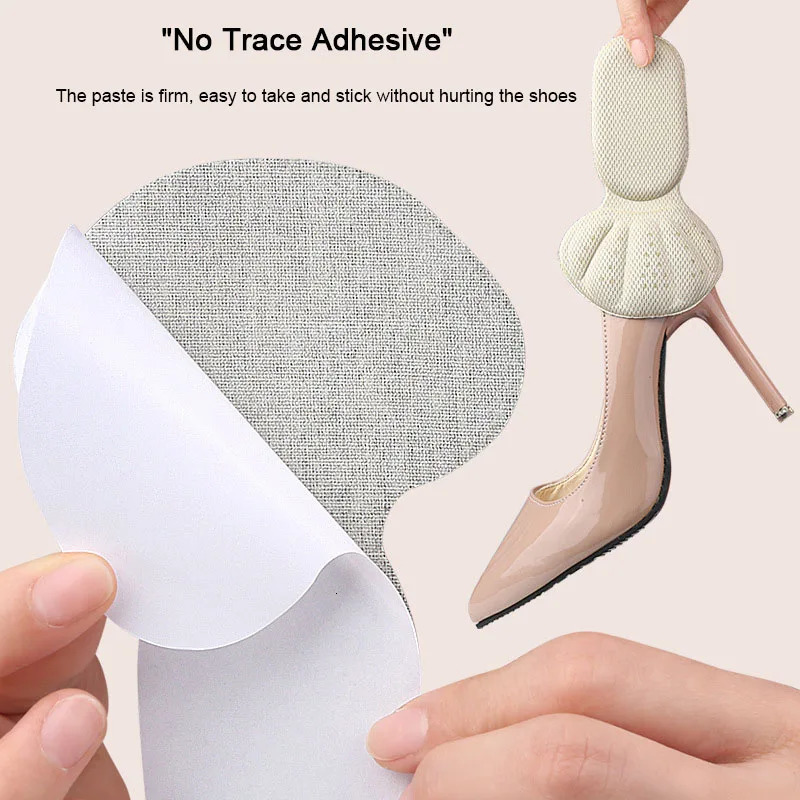 Heel Stickers Sneakers Heel Protection Pads Pain Relief Shoe Size Reducer Half Cushion Heel Inserts TShaped Shoe Foot Care Pad 251011