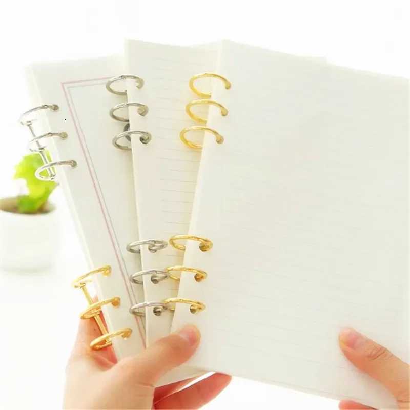 2pcslot Metal Book Rings Notebook Paper Page Binding Rings 3 Rings Loose Leaf Binder Album Circle Clips Office Binding Supplies Z251017