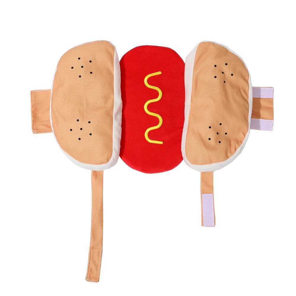Halloween Pet Costume for Small Dogs Cats Hot Dog Design Adjustable Style Funny Party Yorkshire Terriers Chihuahuas Outfit SetW251017
