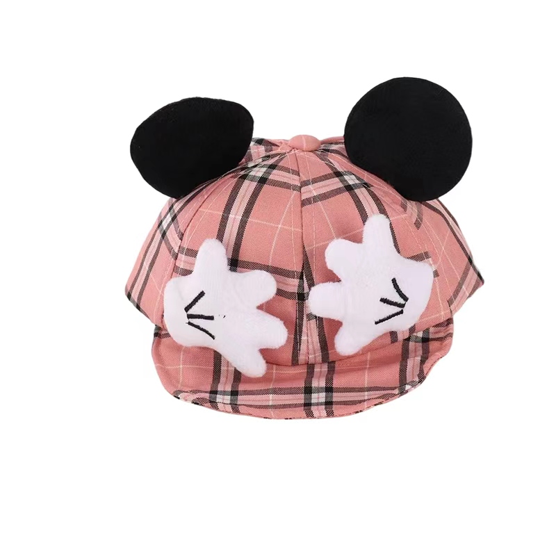 Cute cartoon children's hat with big ears design internet celebrity photo hat baseball cap