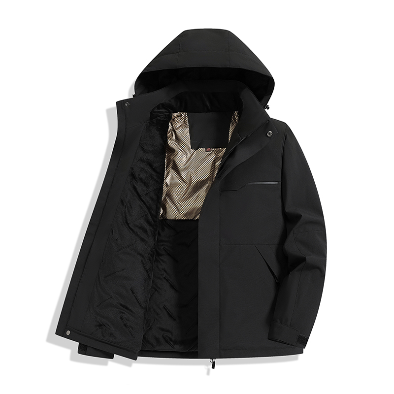 Graphene - Enhanced Warm Outdoor Jacket: Defend Against Wind and Cold