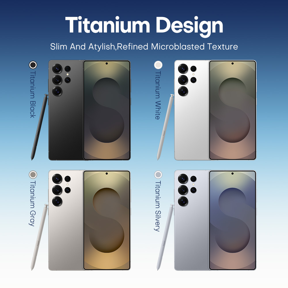 New S25Ultra Snapdragon 8 Gen3 10-core 7.3-inch perforated screen resolution 1440*3200 network 5G 16GB+1TB 72MP+108MP battery 8000mAh Android 15.0 Fas