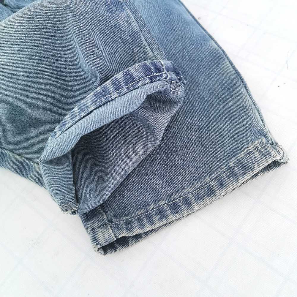 IENENS boys jeans for 26 years old Kids WideLegs Straight Trousers child trendy stuff denim pantsT251017